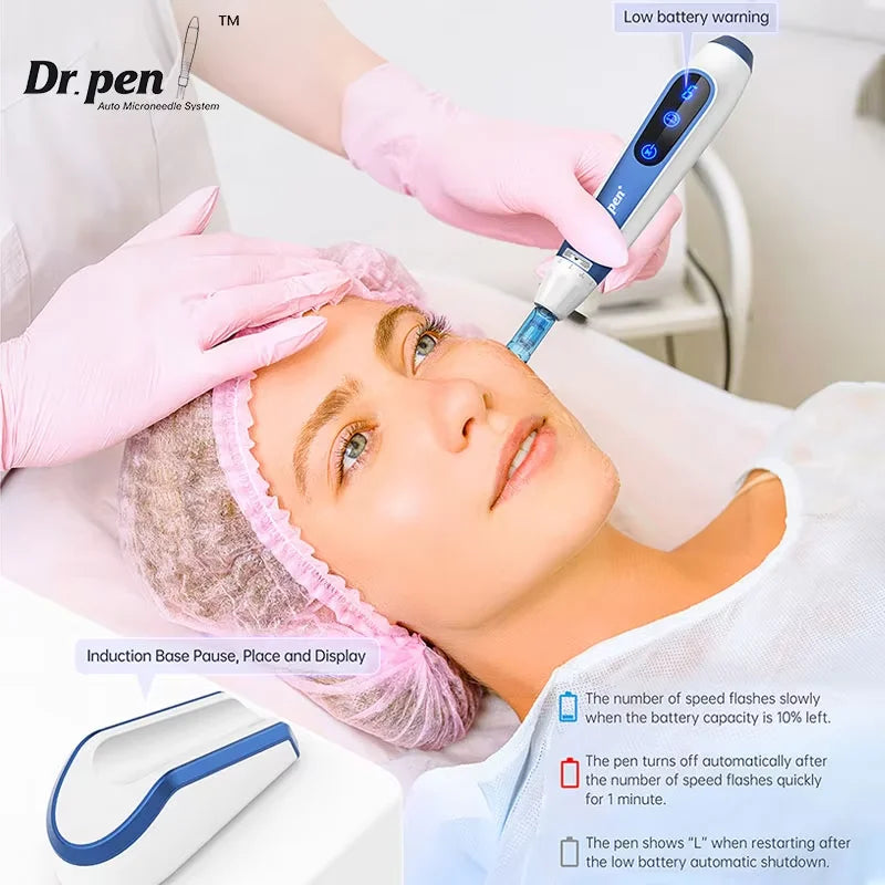 Newest Authentic Dr.pen A11 Microneedling Therapy Device with Induction Base Derma Pen Microneedle Pen Skin Care Beauty