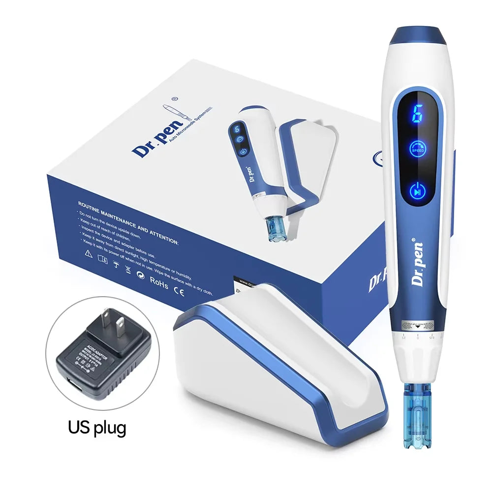 Newest Authentic Dr.pen A11 Microneedling Therapy Device with Induction Base Derma Pen Microneedle Pen Skin Care Beauty